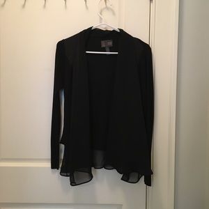 Classic black cardigan